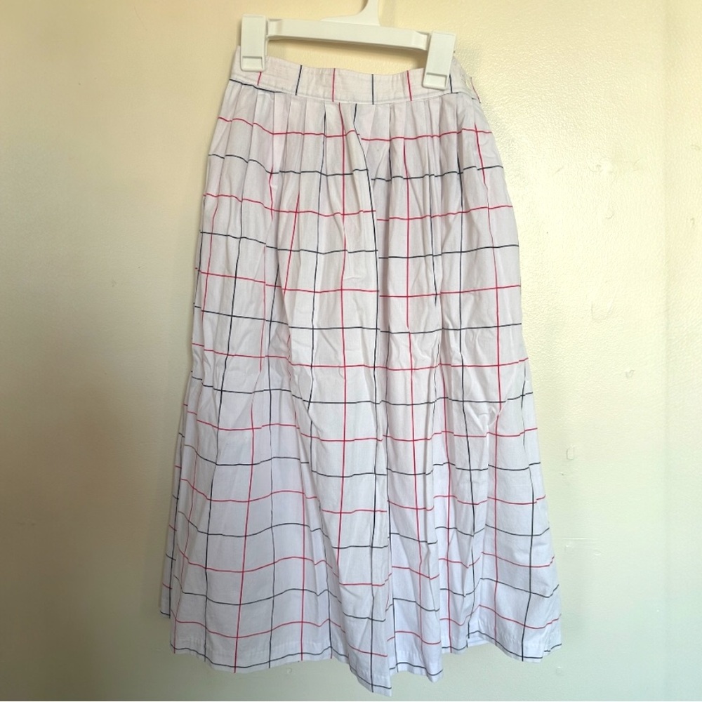 Directions by Brooks A-Line Skirt  - 100% Cotton ,Made in Japan
